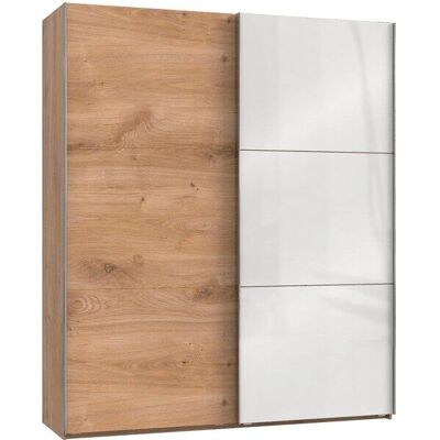 WIMEX Level Kleiderschrank - Glastür, 2 Einlegeböden, 2 Stangen WIMEX Level Kleiderschrank - Glastür, 2 Einlegeböden, 2 Stangen
