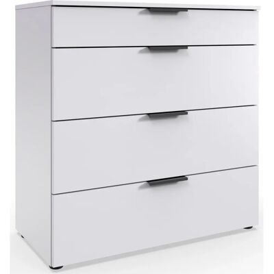 Wimex Level Weiß Sideboard mit 4 Schubladen - Sideboard Wimex Level Weiß Sideboard mit 4 Schubladen - Sideboard