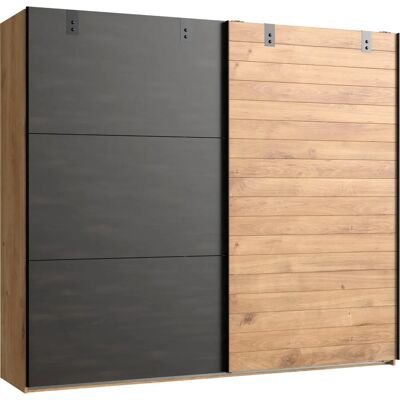 Wimex Detroit Beiger Schrank - Schwebetürenschrank Wimex Detroit Beiger Schrank - Schwebetürenschrank
