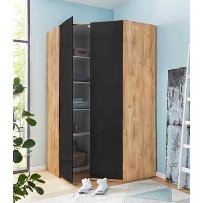 Wimex Level Eckkleiderschrank - Glastüren Wimex Level Eckkleiderschrank - Glastüren