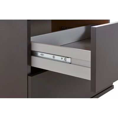WIMEX Easy Plus Nachttisch - 2 Schubladen, Grau WIMEX Easy Plus Nachttisch - 2 Schubladen, Grau