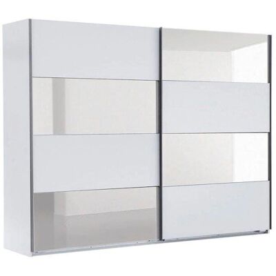 Wimex Easy Plus Kleiderschrank - Weiß, Spiegel, Variabel Wimex Easy Plus Kleiderschrank - Weiß, Spiegel, Variabel