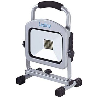 Projecteur LED à batterie argenté Ledino - 30W 30A2 - Publicité Projecteur LED à batterie argenté Ledino - 30W 30A2 - Publicité