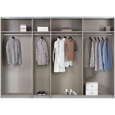 RAUCH Quadra Schiebetürschrank - Modern, Anpassbare Aufbewahrung RAUCH Quadra Schiebetürschrank - Modern, Anpassbare Aufbewahrung