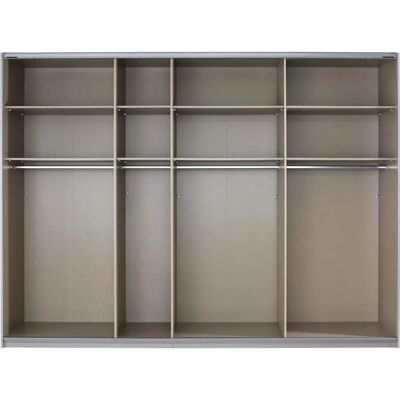 Rauch Quadra Kleiderschrank mit Spiegel - Modern, Anpassbar & Geräumig Rauch Quadra Kleiderschrank mit Spiegel - Modern, Anpassbar & Geräumig