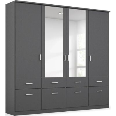 RAUCH Bremen Kleiderschrank mit Spiegel - Moderner Stauraum RAUCH Bremen Kleiderschrank mit Spiegel - Moderner Stauraum