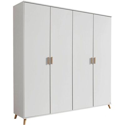 Rauch Falun Schrank - Skandinavischer Stil, Weiß Rauch Falun Schrank - Skandinavischer Stil, Weiß