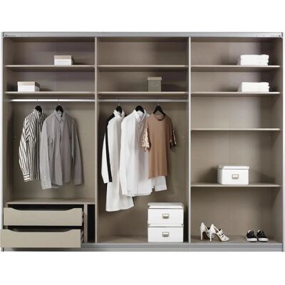 RAUCH Kulmbach Weiß Schrank - 3-türiger Moderner Kleiderschrank RAUCH Kulmbach Weiß Schrank - 3-türiger Moderner Kleiderschrank