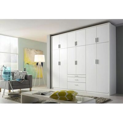 RAUCH Hildesheim Kleiderschrank - Weiß, 6 Türen, 275x231x58cm RAUCH Hildesheim Kleiderschrank - Weiß, 6 Türen, 275x231x58cm