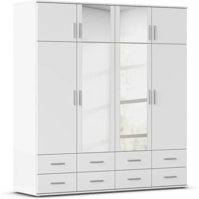 Rauch Kemi Kleiderschrank - Geräumig, Spiegel, Made in Germany Rauch Kemi Kleiderschrank - Geräumig, Spiegel, Made in Germany