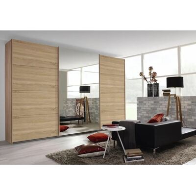 RAUCH Tubona Kleiderschrank - Schiebetüren, Braun, 360x62x230 cm RAUCH Tubona Kleiderschrank - Schiebetüren, Braun, 360x62x230 cm