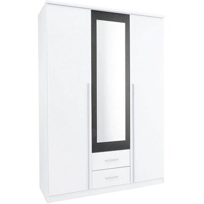 RAUCH Krefeld Kleiderschrank - 3-türig, Regale, Schubladen RAUCH Krefeld Kleiderschrank - 3-türig, Regale, Schubladen