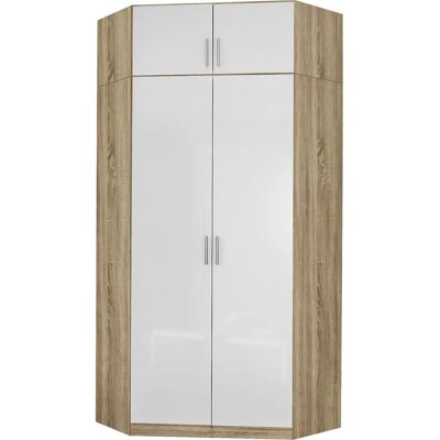 Rauch Celle Kleiderschrank Aufsatz - 117x39x117 cm Rauch Celle Kleiderschrank Aufsatz - 117x39x117 cm