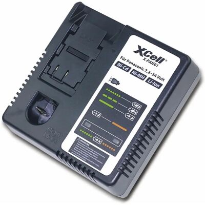 Cargador de Baterías XCell Panasonic - 7.2V/24V, Ni-Cd/Ni-MH/Li-Ion Cargador de Baterías XCell Panasonic - 7.2V/24V, Ni-Cd/Ni-MH/Li-Ion