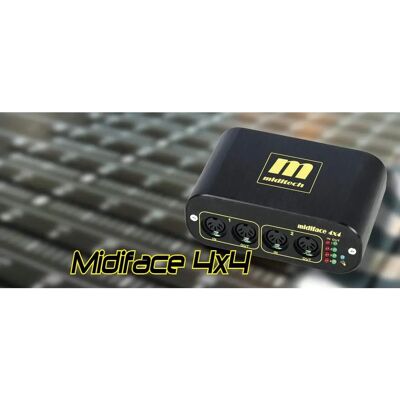 Miditech MIT-00151 - Interfaccia MIDI USB - 4x4 MIDI - Controller MIDI Miditech MIT-00151 - Interfaccia MIDI USB - 4x4 MIDI - Controller MIDI