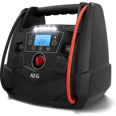 AEG Energiastation JP 10 - Jump Starter, 12V, 1250A, Musta AEG Energiastation JP 10 - Jump Starter, 12V, 1250A, Musta