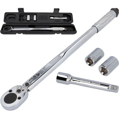 cartrend Chrom Umkehrbarer Drehmomentschlüssel - 40-210 Nm cartrend Chrom Umkehrbarer Drehmomentschlüssel - 40-210 Nm