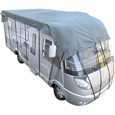 Cartrend - Dachschutzplane 5x3m - Grey - RV cover Cartrend - Dachschutzplane 5x3m - Grey - RV cover