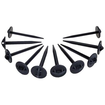 CARTREND 10388 Picchetto per tenda - 10 pezzi, 9 cm, Adatto per pavimenti CARTREND 10388 Picchetto per tenda - 10 pezzi, 9 cm, Adatto per pavimenti