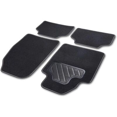 Cartrend Modell 10605 - Autofußmatten - 4er Set Cartrend Modell 10605 - Autofußmatten - 4er Set