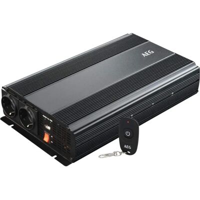 AEG ST 1500 Spanningsomvormer - Lengte voertuig 39,3cm AEG ST 1500 Spanningsomvormer - Lengte voertuig 39,3cm