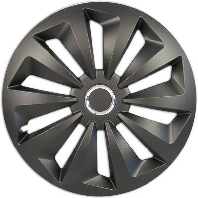 Cartrend Tampas de Roda Fox - 16" - Conjunto de 4 Cartrend Tampas de Roda Fox - 16" - Conjunto de 4