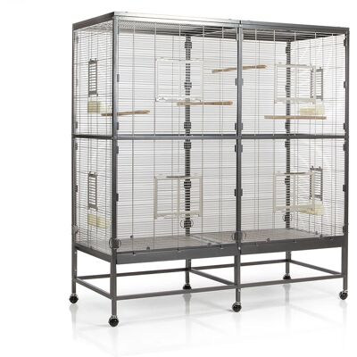 Cage à oiseaux Montana Paradiso 150 - Grande, Non Toxique, Facile à Déplacer Cage à oiseaux Montana Paradiso 150 - Grande, Non Toxique, Facile à Déplacer
