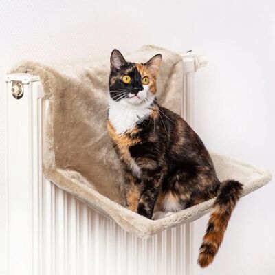 CanadianCat Heizkörper Katzenbett - Beige - 45x26x31cm CanadianCat Heizkörper Katzenbett - Beige - 45x26x31cm