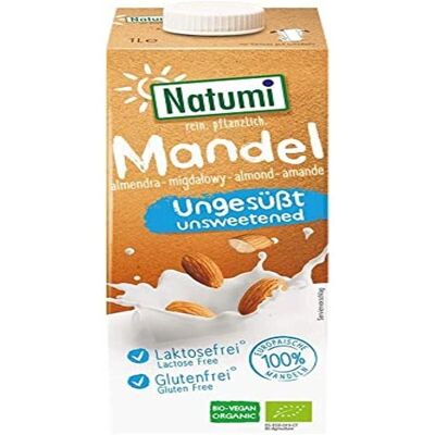 Bio Bez Cukru Napój Migdałowy - Wegan 1000ml Bio Bez Cukru Napój Migdałowy - Wegan 1000ml