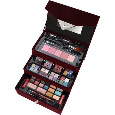 ZESTAW MAKIJAŻU ZMILE COSMETICS - Elegancka kosmetyczka wamszy 74 elementów ZESTAW MAKIJAŻU ZMILE COSMETICS - Elegancka kosmetyczka wamszy 74 elementów