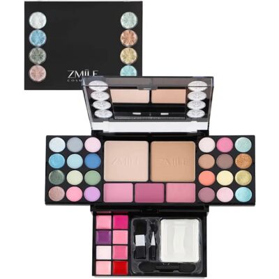 Zmile Cosmetics Makeup Set Diamonds Vegan - Eyeshadow, Lip Gloss, Glitter Zmile Cosmetics Makeup Set Diamonds Vegan - Eyeshadow, Lip Gloss, Glitter