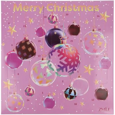 Adventní kalendář Zmile Cosmetics - 24 překvapení - Sváteční design Adventní kalendář Zmile Cosmetics - 24 překvapení - Sváteční design