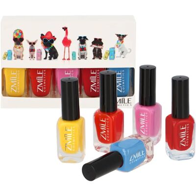 Zmile Cosmetics Gel Neglelak Sæt - Sommerferie Zmile Cosmetics Gel Neglelak Sæt - Sommerferie