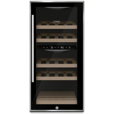 CASO Weinkühlschrank Wine Comfort 24 Schwarz CASO Weinkühlschrank Wine Comfort 24 Schwarz