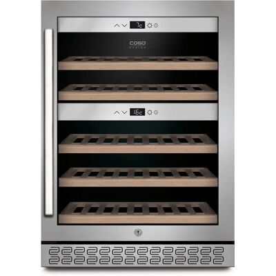 Caso WineChef Pro 40 Inox Adega de vinho - Controle de temperatura Caso WineChef Pro 40 Inox Adega de vinho - Controle de temperatura