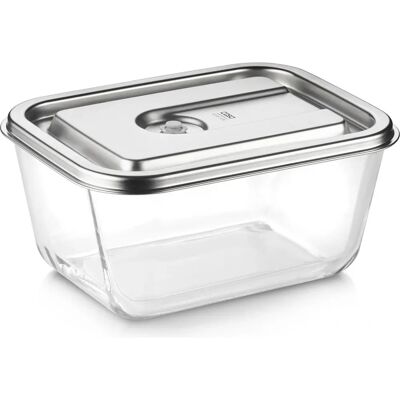 Caso VacuBoxx Inox XL Vacuümopbergcontainer - Voedselopslag Caso VacuBoxx Inox XL Vacuümopbergcontainer - Voedselopslag