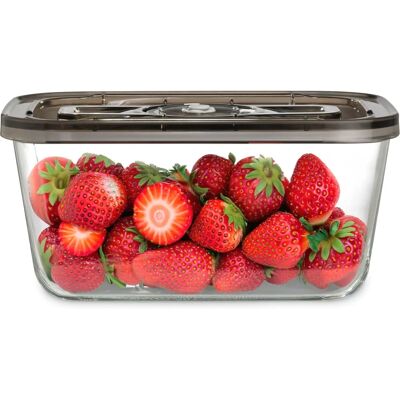 Caso VacuBoxx Eco L Glas Vakuumbehälter - Lebensmittelaufbewahrung Caso VacuBoxx Eco L Glas Vakuumbehälter - Lebensmittelaufbewahrung