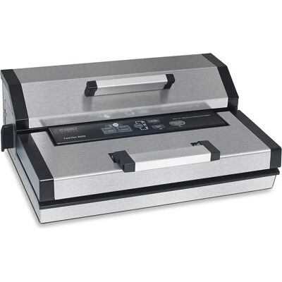 CASO Design FastVac 3000 Vakuumierer - Schwarz/Silber - Vakuumgeräte CASO Design FastVac 3000 Vakuumierer - Schwarz/Silber - Vakuumgeräte