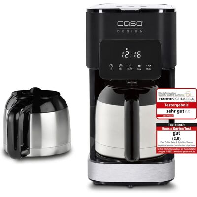 Caso Taste & Style Duo Thermo - Schwarz - Kaffeemaschine Caso Taste & Style Duo Thermo - Schwarz - Kaffeemaschine