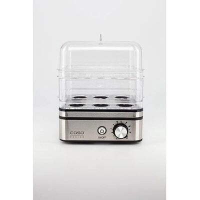 Caso E10 - Cuocitore per uova e vaporiera - 8 uova - Acciaio inossidabile Caso E10 - Cuocitore per uova e vaporiera - 8 uova - Acciaio inossidabile