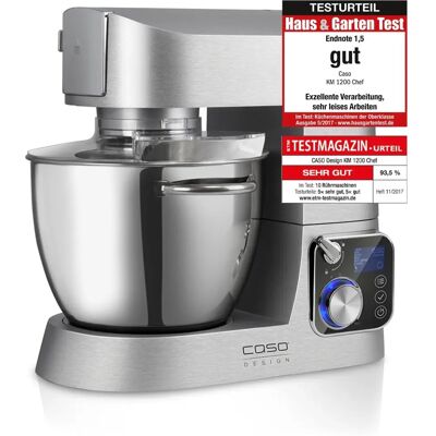 Caso KM 1200 Chef Batedeira de cozinha - Eletrodoméstico de cozinha Caso KM 1200 Chef Batedeira de cozinha - Eletrodoméstico de cozinha