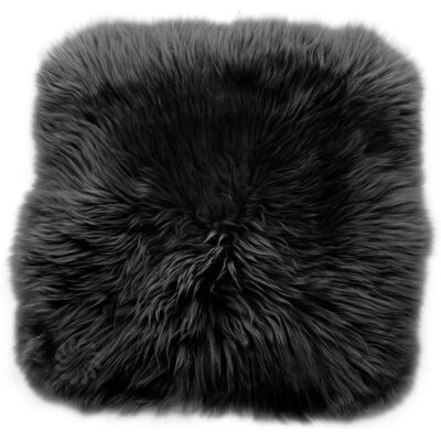 Pflanzen-Kölle - Schaffell - Schwarz - Pillow Cover Pflanzen-Kölle - Schaffell - Schwarz - Pillow Cover