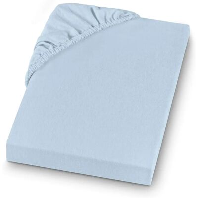 Lenzuola Fitted Setex - 160x200cm - Blu - Federe per Materasso Lenzuola Fitted Setex - 160x200cm - Blu - Federe per Materasso