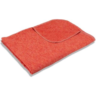 SETEX Kuscheldecke - 150x200cm - Orange - Baumwolle & Polyester Wohndecke SETEX Kuscheldecke - 150x200cm - Orange - Baumwolle & Polyester Wohndecke