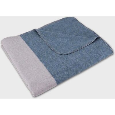 SETEX Kuscheldecke - 150x200cm - Grau/Petrol - Weiche Wohndecke SETEX Kuscheldecke - 150x200cm - Grau/Petrol - Weiche Wohndecke