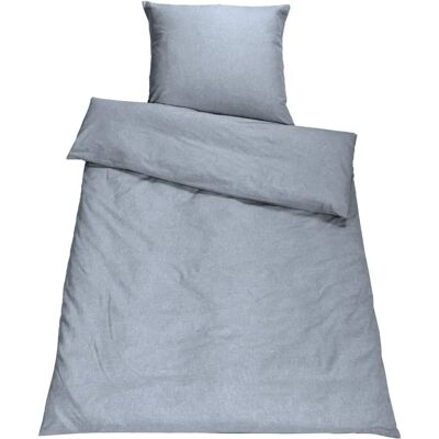 SETEX Chambray - aquamarinblau - Bettwäsche SETEX Chambray - aquamarinblau - Bettwäsche