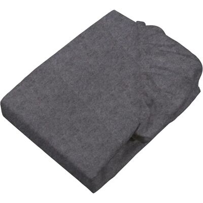 SETEX Feinbiber Melange Spannbetttuch - Bettlaken SETEX Feinbiber Melange Spannbetttuch - Bettlaken