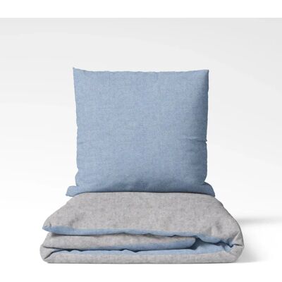 SETEX Wendebettwäsche Blau Baumwolle - Bettwäsche SETEX Wendebettwäsche Blau Baumwolle - Bettwäsche