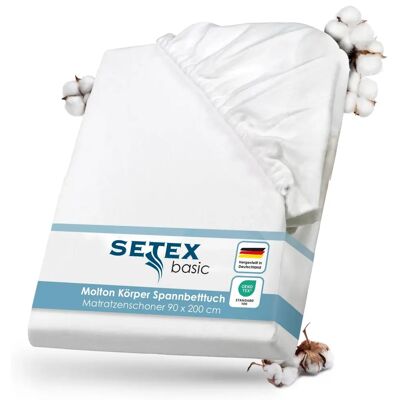 SETEX Protège-matelas - Antiallergique, 90x200cm SETEX Protège-matelas - Antiallergique, 90x200cm