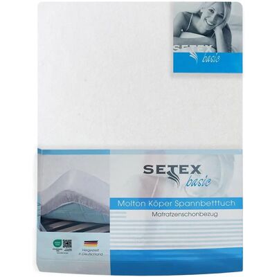 SETEX hypoallergische Matratzenauflage - Matratzenschoner - Atmungsaktive Baumwolle SETEX hypoallergische Matratzenauflage - Matratzenschoner - Atmungsaktive Baumwolle